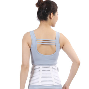 Leyubang Maternity Support Belt Breathable Waist Belts For Pregnancy Summer Use White Polyester Fiber - Product Image 2