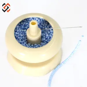 Manual Rotating Jewelry Beading ABS Bead Spinner Jewelry Making Tools Loader