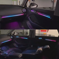 Nouvelle lumière d'ambiance dynamique style écailles de dragon pour Audi A3 S3 8V 2013-2020, lampe d'ambiance de voiture Plug and Play, mise à niveau