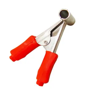 Điện Alligator kiểm tra Clip 20A cá sấu Clip màu đỏ và đen 27mm pin thiết bị đầu cuối kẹp