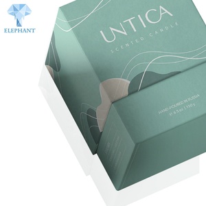 Custom Wholesale Printing Luxury Tealight Tube Scented Gift Shipping Packaging Candle <b>Box</b> - Product Image 6