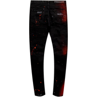 DiZNEW Vente en gros Nouveau style Jeans troués Pantalons pour hommes Jeans déchirés Jeans normaux pour hommes Jeans élégants avec des éclaboussures de peinture