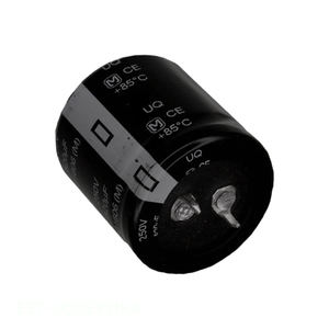 Condensateur traversant à aluminium 820 µF 20 % 250 V SNAP TH EET-UQ2E821KA 820 µF pour canal fabricant - Product Image 1
