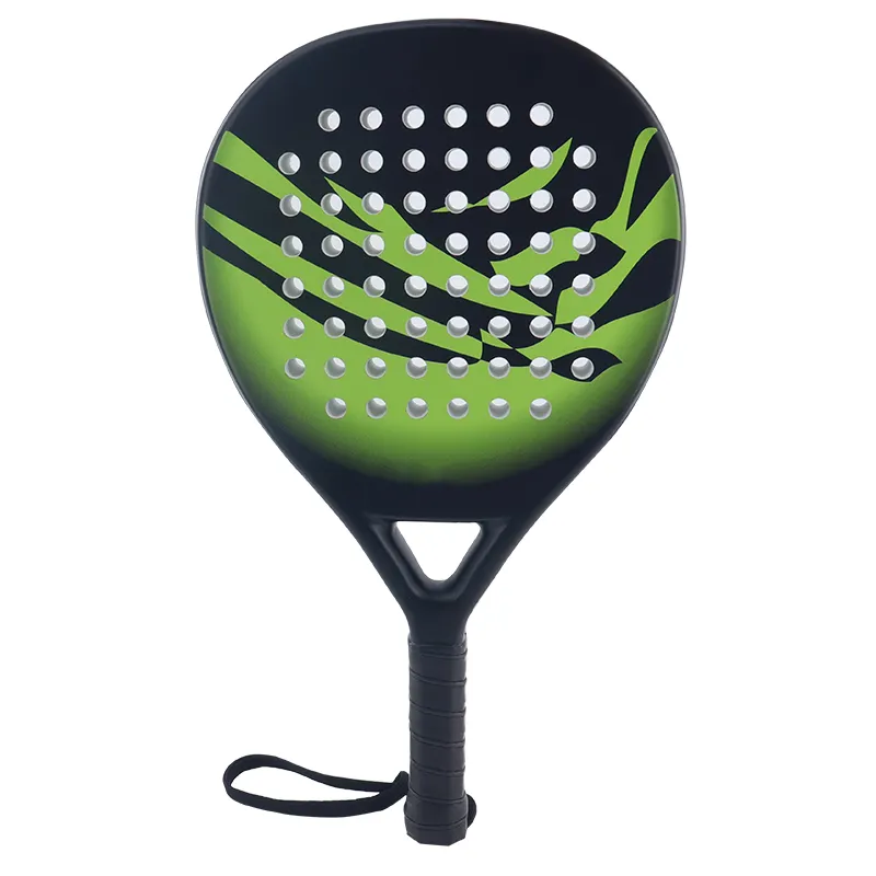 Padel racket beach tennis racket carbon fiber material high strength and beautiful design racket
