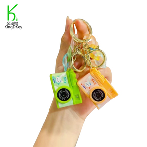 พวงกุญแจกล้อง 3 มิติ ขนาดเล็ก พร้อมไฟ LED และเสียง - Product Image 4