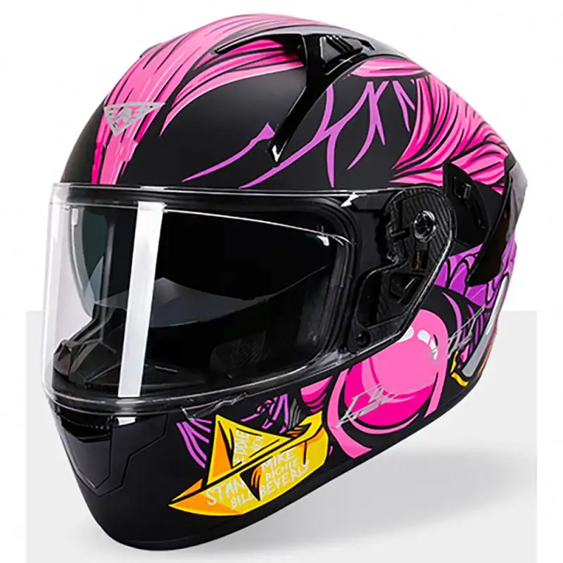 Casco de la motocicleta profesional Off-road casco Motor cuesta abajo carreras Motocross Casque Moto cara completa Cruz casco