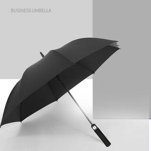 Paraguas de golf con dosel doble grande y logotipo personalizable, mango de plástico 8K barato, sol y lluvia para regalos de negocios, viajes - Product Image 3