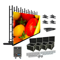 Schlüsselfertige Lösung 13x10ft Miet-LED-Bildschirm für Konzertbühnen Innen und Außen 500x500mm LED-Panel