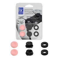 6 en 1 – Capuchons de protection en silicone pour joysticks analogiques surélevés, compatibles avec les manettes P-S5 et NS