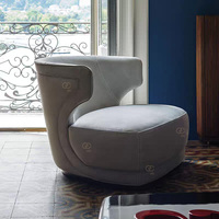 Canapé de luxe postmoderne pour salon, combinaison moderne minimaliste, mobilier haut de gamme Dermaton