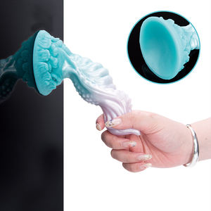 Consoladores de monstruos de fantasía de colores surtidos con enormes consoladores de pene de animales y consoladores femeninos inspirados en alienígenas en varios tamaños - Product Image 2