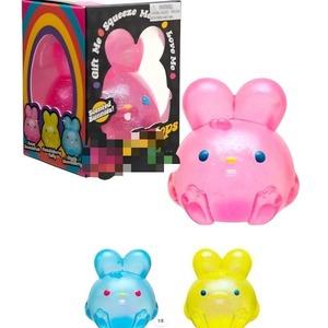 Nouveau jouet anti-stress explosif Needoh, lapin de Pâques à modeler, avec musique et texture gelée - Product Image 1