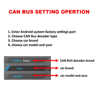 Décodeur de bus radio CAN à 16 broches pour Opel Astra Corsa Zafira Vectra Adaptateur de câble Android pour voiture ISO