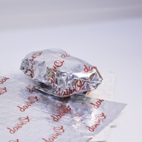 Papier d'aluminium anti-graisse pour restaurant, papier sulfurisé alvéolé pour traiteur, papier kraft alimentaire, papier à burger