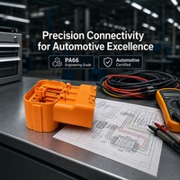 Connecteur automobile personnalisé OEM, boîtier de borne en plastique, faisceau de câbles, connecteur de voiture