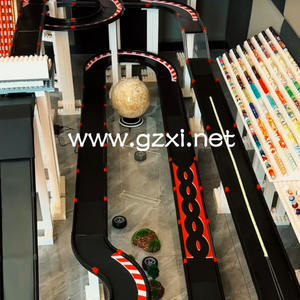 International <span class=keywords><strong>SSS</strong></span> ในร่ม/กลางแจ้งยานยนต์จำลองการแข่งขันลูกบอลหินอ่อนสดฟิสิกส์ที่น่าสนใจติดตามห้างสรรพสินค้าในบ้าน - Product Image 4