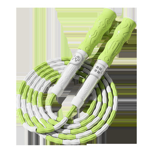 Cuerda para saltar con diseño de bambú para niños, longitud ajustable, equipo de ejercicio físico para niños, material ABS - Product Image 5