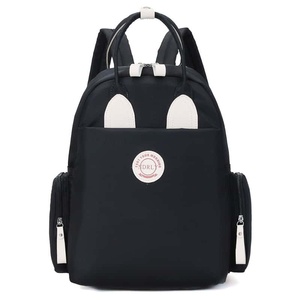 Polyester Rabbit Ear <b>Backpack</b> Waterproof Zipper Closure Soft Handle Women Daily Use Wholesale - Product Image 2