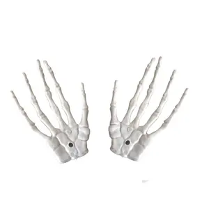 Halloween Decoration Props Scary Halloween Cheap Plastic Real Size Skeleton Hands for Sale