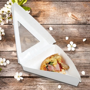 Caja de rebanadas de <span class=keywords><strong>Pizza</strong></span> personalizada Crepes Cono de gofres Caja de papel de embalaje <span class=keywords><strong>Pizza</strong></span> To <span class=keywords><strong>Go</strong></span> Embalaje Triángulo Caja de <span class=keywords><strong>Pizza</strong></span> - Product Image 2