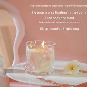 Candele Aromaterapiche Rosa con Eleganti Confezioni Regalo per Compleanni e <span class=keywords><strong>Regali</strong></span> di Amicizia per Ragazze - Product Image 3