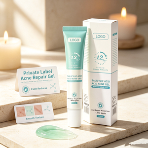 Gel Facial Antiacne de Ação Rápida com Ácido Salicílico e Ervas para Espinhas e Cicatrizes - Loção Facial para Remoção de Acne (Marca Própria) - Product Image 5