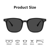 Lunettes de soleil polarisées UV400 unisexe haut de gamme à monture intégrale, réglables, anti-ultraviolets, protection solaire, vente en gros, en fibre d'acétate