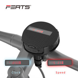 FERTS Waterproof Bicycle Riding Speed Display <b>Speaker</b> with Full Range Stereo <b>Bass</b> Woofer and 10 Hours Battery - Product Image 4