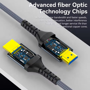 8K <span class=keywords><strong>HDMI</strong></span> 2.1 สายไฟเบอร์ออปติก 8K60Hz 4K120Hz <span class=keywords><strong>HDMI</strong></span> ไดนามิก HDR/eARC/HDCP 2.3 ใช้งานร่วมกับแอลจี ซัมซุง โซนี่ ทีวี/สายบลูเรย์ - Product Image 2