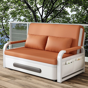 Single <b>sofa</b> <b>bed</b>, folding and convertible, new cross-border living room <b>sofa</b> <b>bed</b>, small apartment home multi-functional - Product Image 1