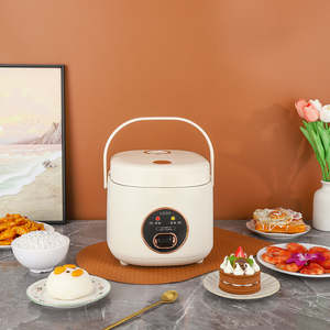 Mini <span class=keywords><strong>cuiseur</strong></span> à riz 2 tasses non cuites 1,2 L Portable antiadhésif petit voyage <span class=keywords><strong>sans</strong></span> <span class=keywords><strong>BPA</strong></span> un bouton pour cuire et garder au chaud fonction - Product Image 3