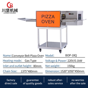 Forno a Nastro Trasportatore Commerciale in Acciaio Inox da 18 Pollici per <span class=keywords><strong>Pizza</strong></span> <span class=keywords><strong>e</strong></span> Hamburger, Linea di Produzione Automatizzata per <span class=keywords><strong>Pizza</strong></span> Surgelata da 18/26/32 Pollici - Product Image 5