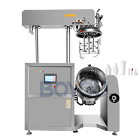 Machine de fabrication de mayonnaise et de crème 150L, équipement de mélange, d'émulsification et d'homogénéisation sous vide avec chauffage