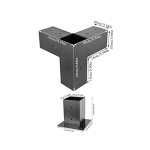 Kit <span class=keywords><strong>de</strong></span> pergola DIY Kit <span class=keywords><strong>de</strong></span> support en bois surélevé Support en acier Support <span class=keywords><strong>de</strong></span> pergola <span class=keywords><strong>de</strong></span> <span class=keywords><strong>jardin</strong></span> extérieur robuste - Product Image 3