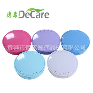 DeCare <b>Plastic</b> Retainer Case With <b>Mirror</b> Denture Storage Box For Oral Care - Product Image 3