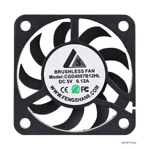 사용자 정의 미니 <span class=keywords><strong>CPU</strong></span> 컴퓨터 쿨러 4007 5v 12v 5500rpm Ip55 ~ 68 방수 저소음 2/3/4 핀 40mm Dc 브러시리스 슬리브 냉각 팬 - Product Image 1