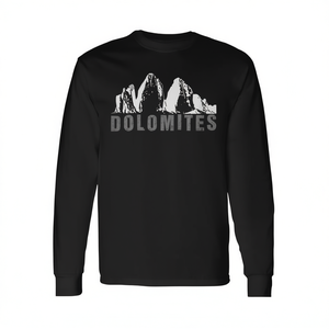 T-shirt à manches longues Dolomites Mountains pour la randonnée et les activités de plein air - Product Image 3