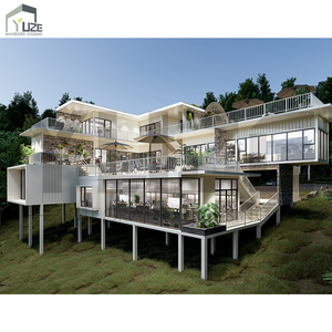 Thiết kế hiện đại 40ft đa cấp xếp chồng lên nhau container khách sạn biệt thự cho khu nghỉ mát - Product Image 1