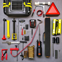 Kit d'outils de serrurier de pompe à cale d'air automatique à longue portée porte de voiture d'urgence ouverte et verrouillée avec pince pour véhicules