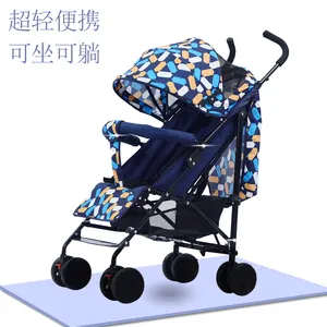 Groothandel kinderwagen pasgeboren-Goede Verkoop Nieuwe Geboren Vervoer Opvouwbare Baby Buggy Lichtgewicht Liggende Combi