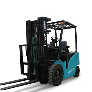 4m tinggi angkat forklift listrik industri forklift peralatan baterai lithium 2 ton dupleks listrik forklift 2 ton