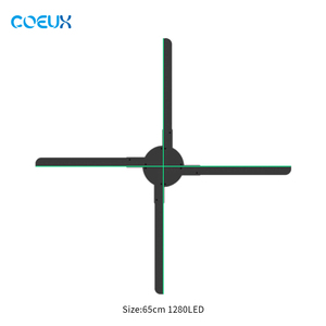 65cm 4-Blade WiFi <span class=keywords><strong>3D</strong></span> holograma <span class=keywords><strong>ventilador</strong></span> <span class=keywords><strong>holográfico</strong></span> LED pantalla giratoria publicidad pantalla con <span class=keywords><strong>precio</strong></span> competitivo - Product Image 4