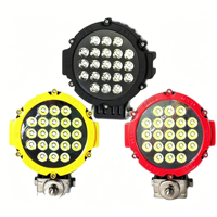 7-Inch 63W Round LED Work Light IP68 Waterproof 12-48V 4200 Lumens Auxiliary Driving Lamp for Offroad Car Truck Forklift