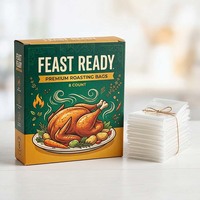 Nylon Volaille Plastique Cuisson Rôtir Micro-ondes Rôtissoire Bouillie Mijoteuse Doublures Fruits de Mer Four À Bouillir Dinde Poulet Rôti Sacs