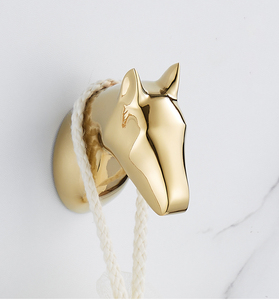 ตะขอแขวนติดผนังสำหรับตกแต่งสไตล์นอร์ดิก,ที่แขวนผนังเสื้อโค้ทตัวแขวนรูปช้างม้ากวาง - Product Image 4