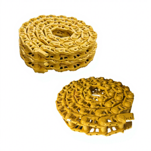 Chaîne de chenilles pour bulldozer Komatsu D155 D31S-15 D41A <span class=keywords><strong>D50</strong></span> D61 D61Px15 D65Ex17 Km728/37, maillon de chenille pour bulldozer D85Ess D375-5 D-375 - Product Image 1