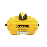 Actionneurs pneumatiques de la série EL-O-Matic F Valve quart de tour avec réglage à double course 13 tailles Conception de pignon de support de gaz