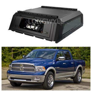 <span class=keywords><strong>DODGE</strong></span> <span class=keywords><strong>RAM</strong></span> 1500 F150 Hardtop en aluminium robuste pour pick-up, Smart Cap, avec boîte de rangement arrière verrouillable, étanche et antirouille, sans tonneau. - Product Image 2