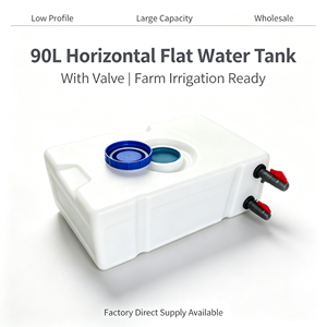 Tanque <span class=keywords><strong>de</strong></span> Almacenamiento <span class=keywords><strong>de</strong></span> <span class=keywords><strong>Agua</strong></span> <span class=keywords><strong>de</strong></span> Plástico Rectangular Horizontal <span class=keywords><strong>de</strong></span> 90L con Válvula, 1 Año <span class=keywords><strong>de</strong></span> Garantía, para Riego Agrícola, Venta al Por Mayor - Product Image 1