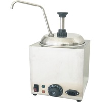 Distributeur de beurre et de chocolat carré en acier inoxydable, pompe à sauce électrique, machine à faire fondre le fromage